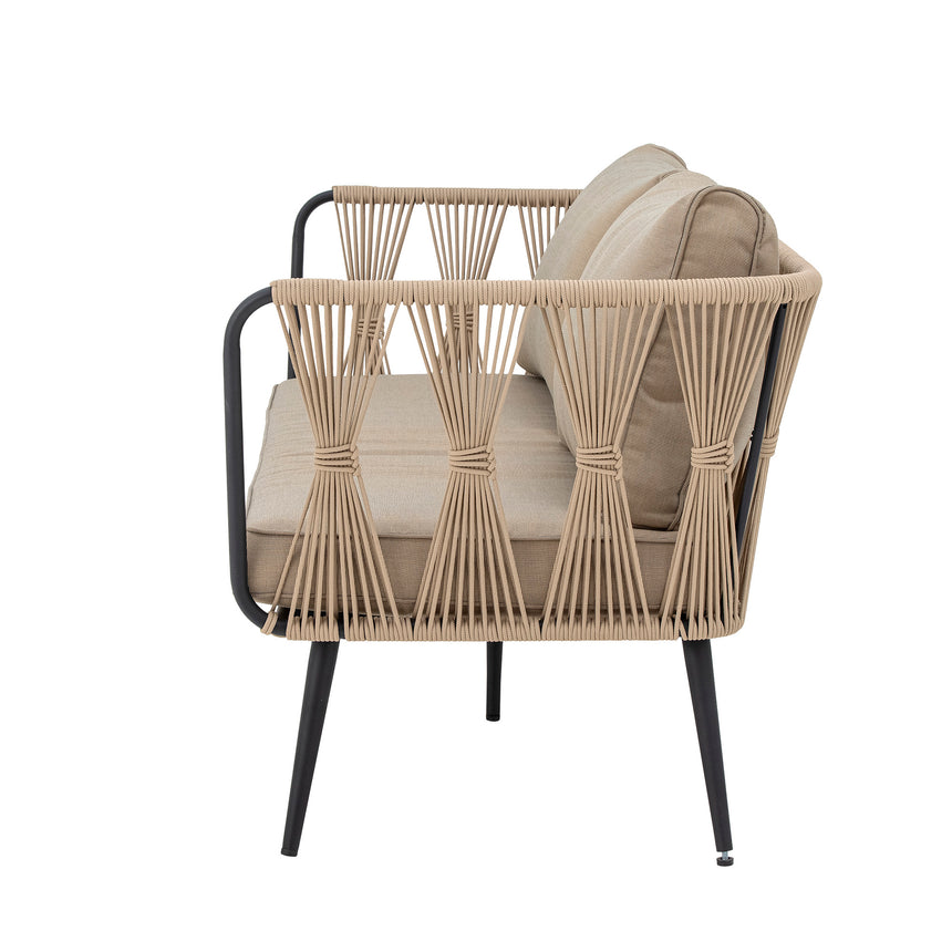 Pavone Sofa, Braun, Metall - ZEN ZONE Furniture