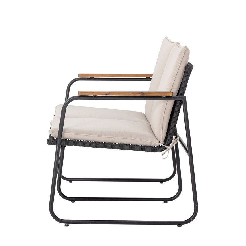 Hampton Sofa, Schwarz, Metall - ZEN ZONE Furniture