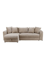 3-Sitzer Sofa Bellman in beige, 250x162 cm von Venture Home – Bild 1