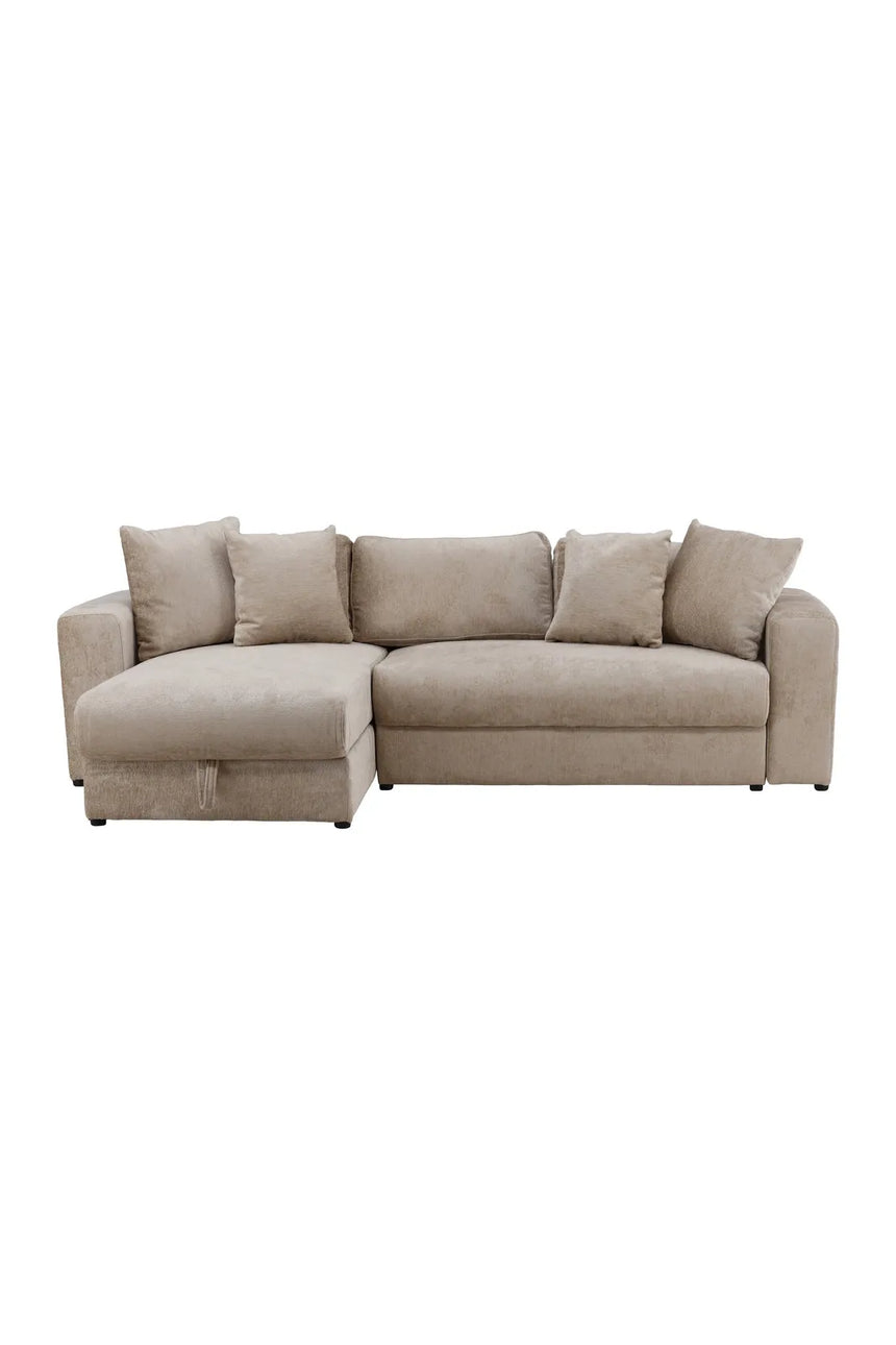 3-Sitzer Sofa Bellman in beige, 250x162 cm von Venture Home – Bild 1