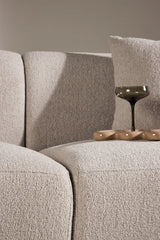 3-Sitzer Sofa Cielo in beige boucle, 268x96x76 cm von Venture Home – Bild 15