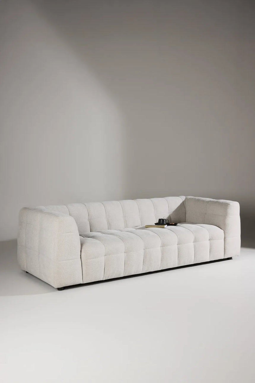 3-Sitzer Sofa Malou in beige, 238x98x70 cm von Venture Home – Bild 13