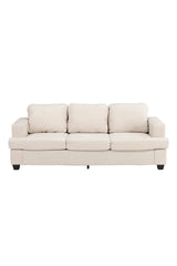 3-Sitzer Sofa Sani aus Chenille in greige, 90x214x86 cm von Venture Home – Bild 1