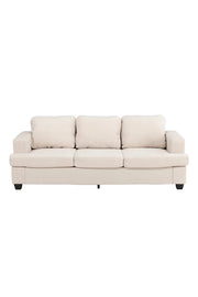 3-Sitzer Sofa Sani aus Chenille in greige, 90x214x86 cm von Venture Home – Bild 1