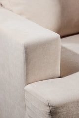 3-Sitzer Sofa Sani aus Chenille in greige, 90x214x86 cm von Venture Home – Bild 17