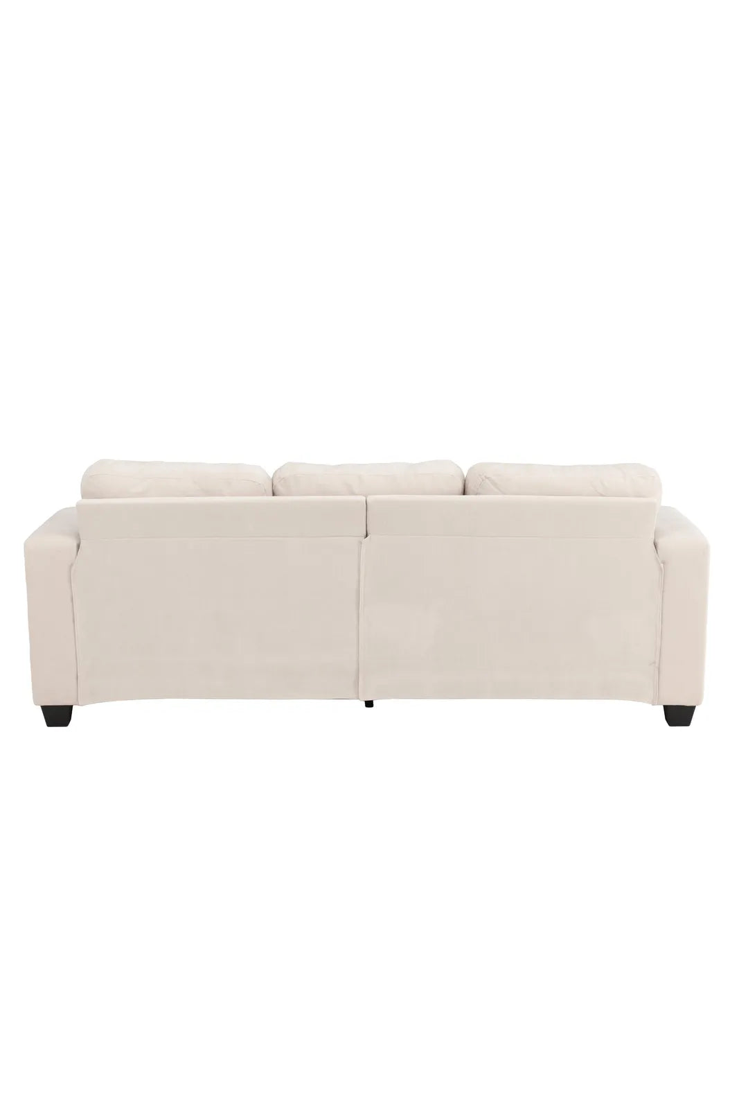 3-Sitzer Sofa Sani aus Chenille in greige, 90x214x86 cm von Venture Home – Bild 7