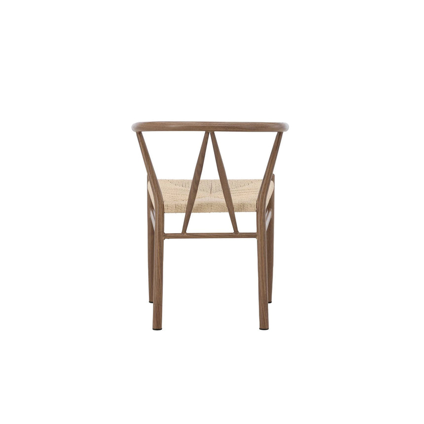 Alfons Essstuhl Holzoptik / Naturseil von Venture Home – Produktbild 11