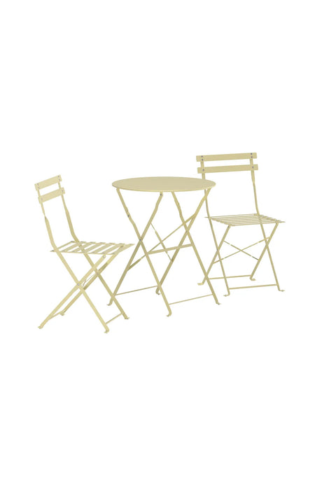 Balkon Set Tao aus Stahl in Hellgelb von Venture Home – Bild 2