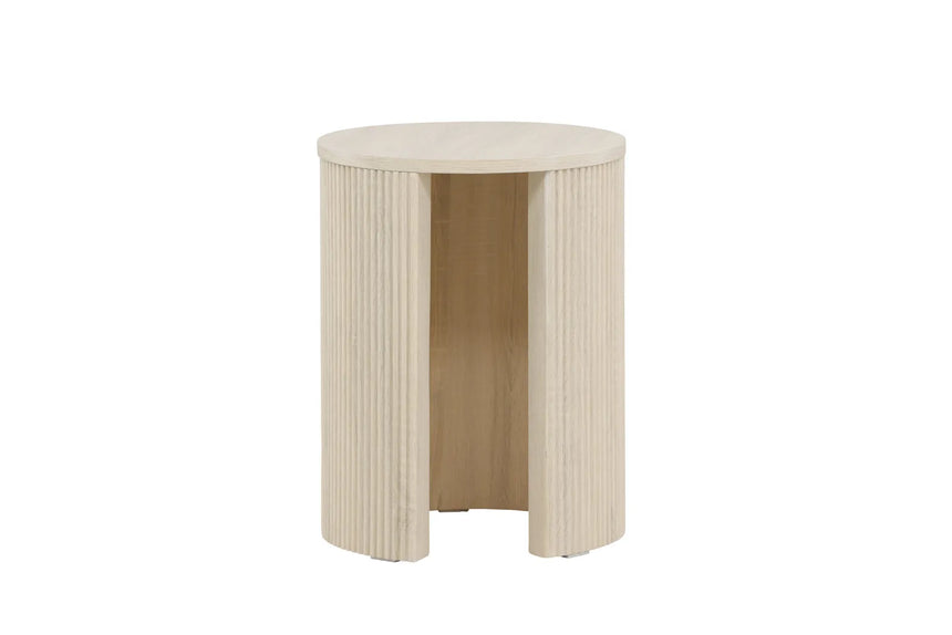 Beistelltisch Bristol in tünchenfarbener beige ⌀40 von Venture Home – Bild 19