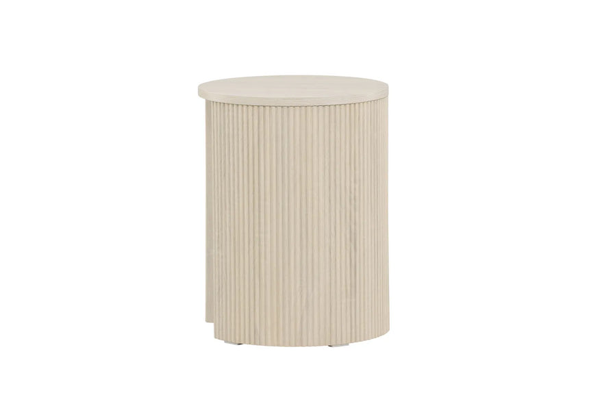 Beistelltisch Bristol in tünchenfarbener beige ⌀40 von Venture Home – Bild 22
