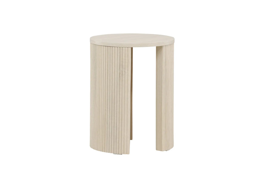 Beistelltisch Bristol in tünchenfarbener beige ⌀40 von Venture Home – Bild 26