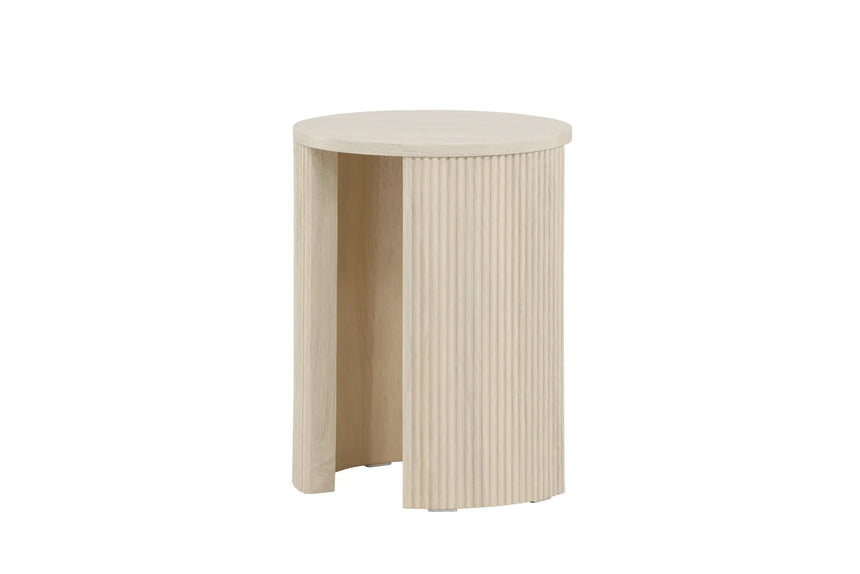 Beistelltisch Bristol in tünchenfarbener beige ⌀40 von Venture Home – Bild 28