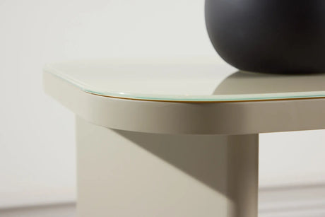 Beistelltisch Grönvik mit Glasoberfläche in beige, 45x70x41 von Venture Home – Bild 31