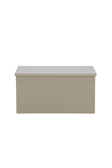 Beistelltisch Lenox in beige, 60x80x40 cm von Venture Home – Bild 1
