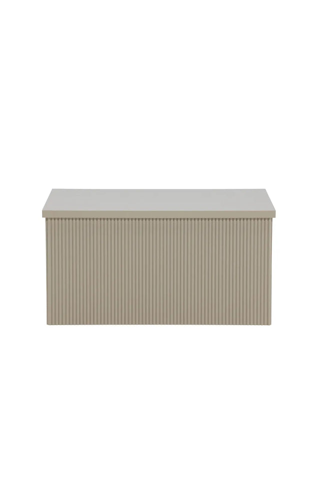 Beistelltisch Lenox in beige, 60x80x40 cm von Venture Home – Bild 1