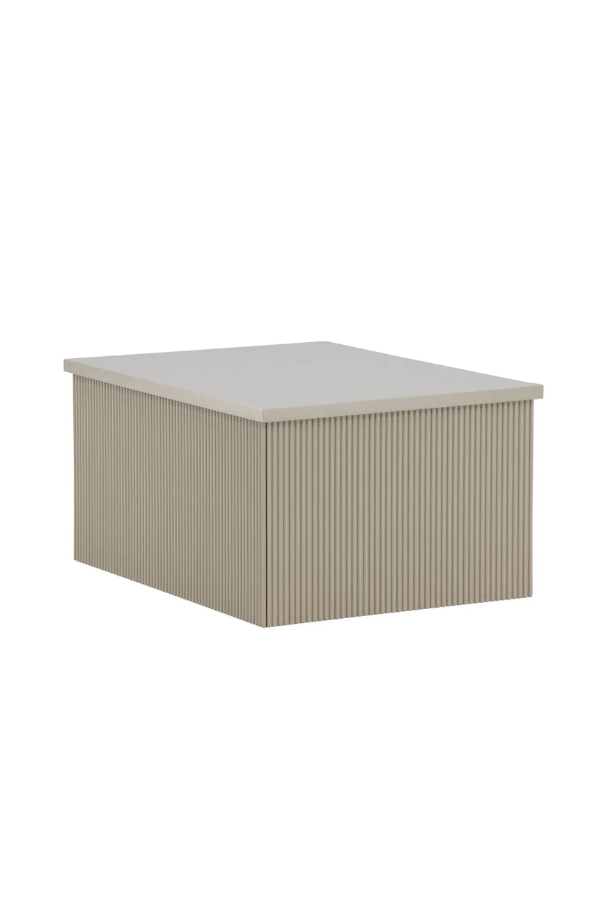 Beistelltisch Lenox in beige, 60x80x40 cm von Venture Home – Bild 3