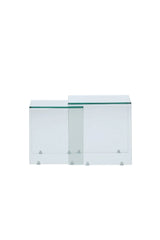 Beistelltisch Telemark aus Glas, 42x80x42 cm von Venture Home – Bild 1