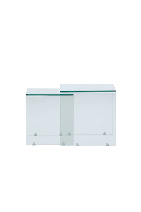 Beistelltisch Telemark aus Glas, 42x80x42 cm von Venture Home – Bild 1
