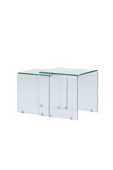 Beistelltisch Telemark aus Glas, 42x80x42 cm von Venture Home – Bild 2