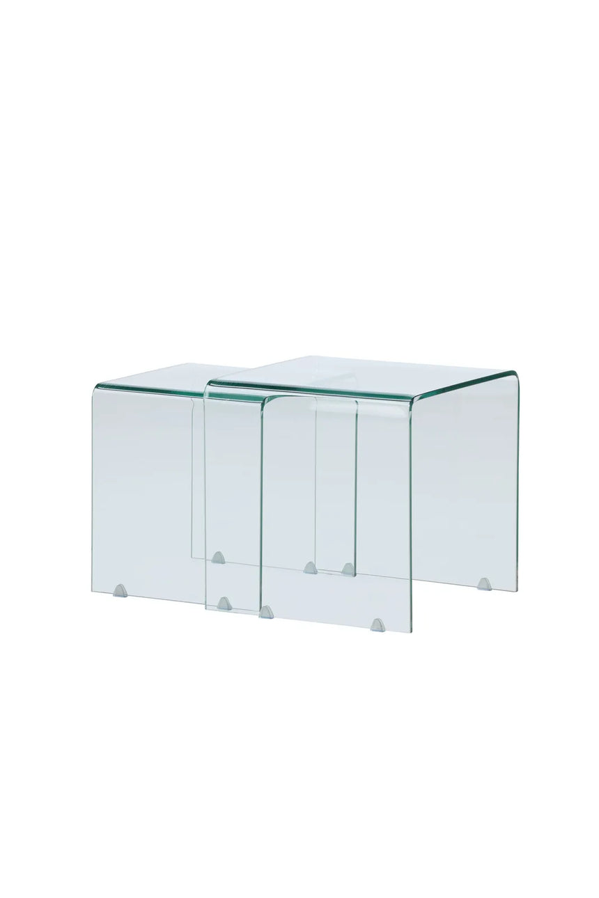Beistelltisch Telemark aus Glas, 42x80x42 cm von Venture Home – Bild 2