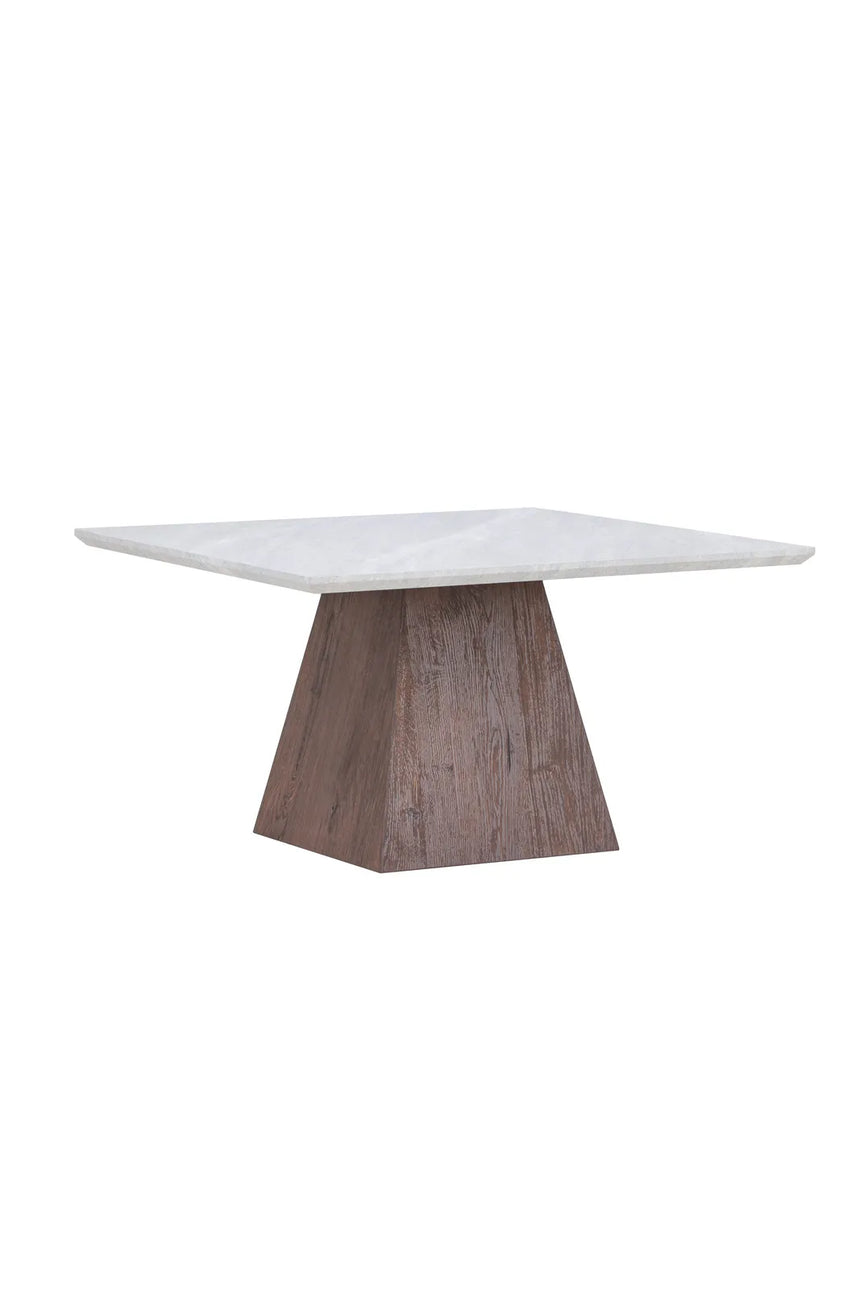 Couchtisch Cael in Stein- und Mokkalook, 80x80x45 cm von Venture Home – Bild 3