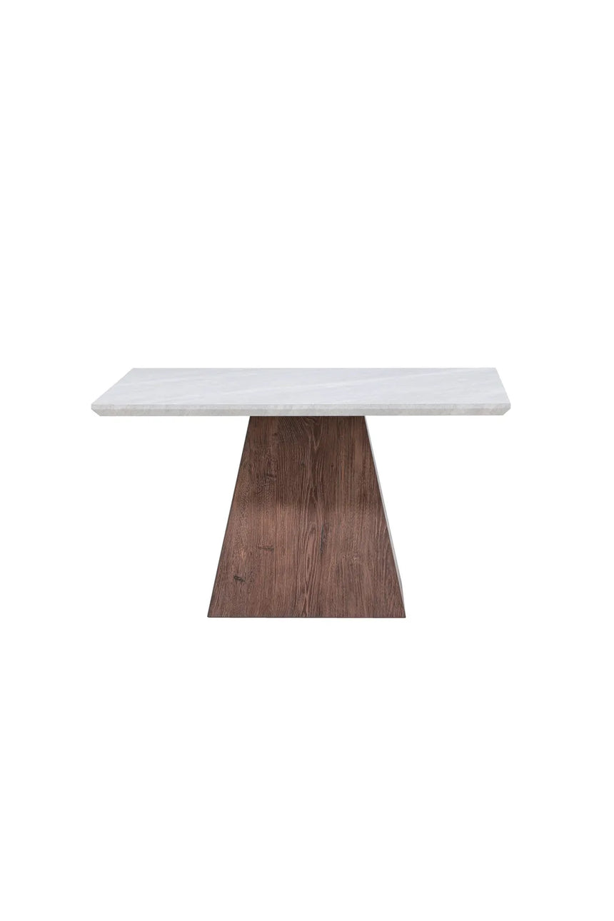 Couchtisch Cael in Stein- und Mokkalook, 80x80x45 cm von Venture Home – Bild 4