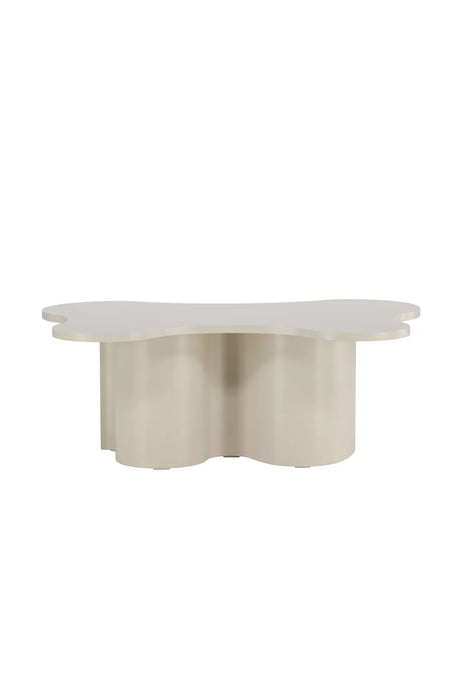 Couchtisch Flow in beige, 80x120x45 cm von Venture Home – Bild 1