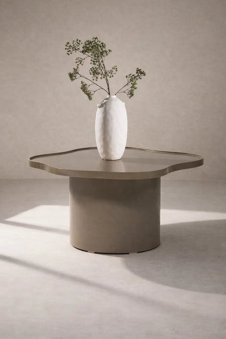 Couchtisch Ilse in glänzenden braun ø90 von Venture Home – Bild 13