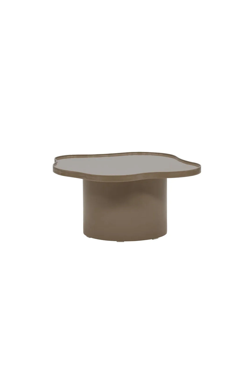 Couchtisch Ilse in glänzenden braun ø90 von Venture Home – Bild 2