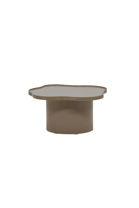 Couchtisch Ilse in glänzenden braun ø90 von Venture Home – Bild 3