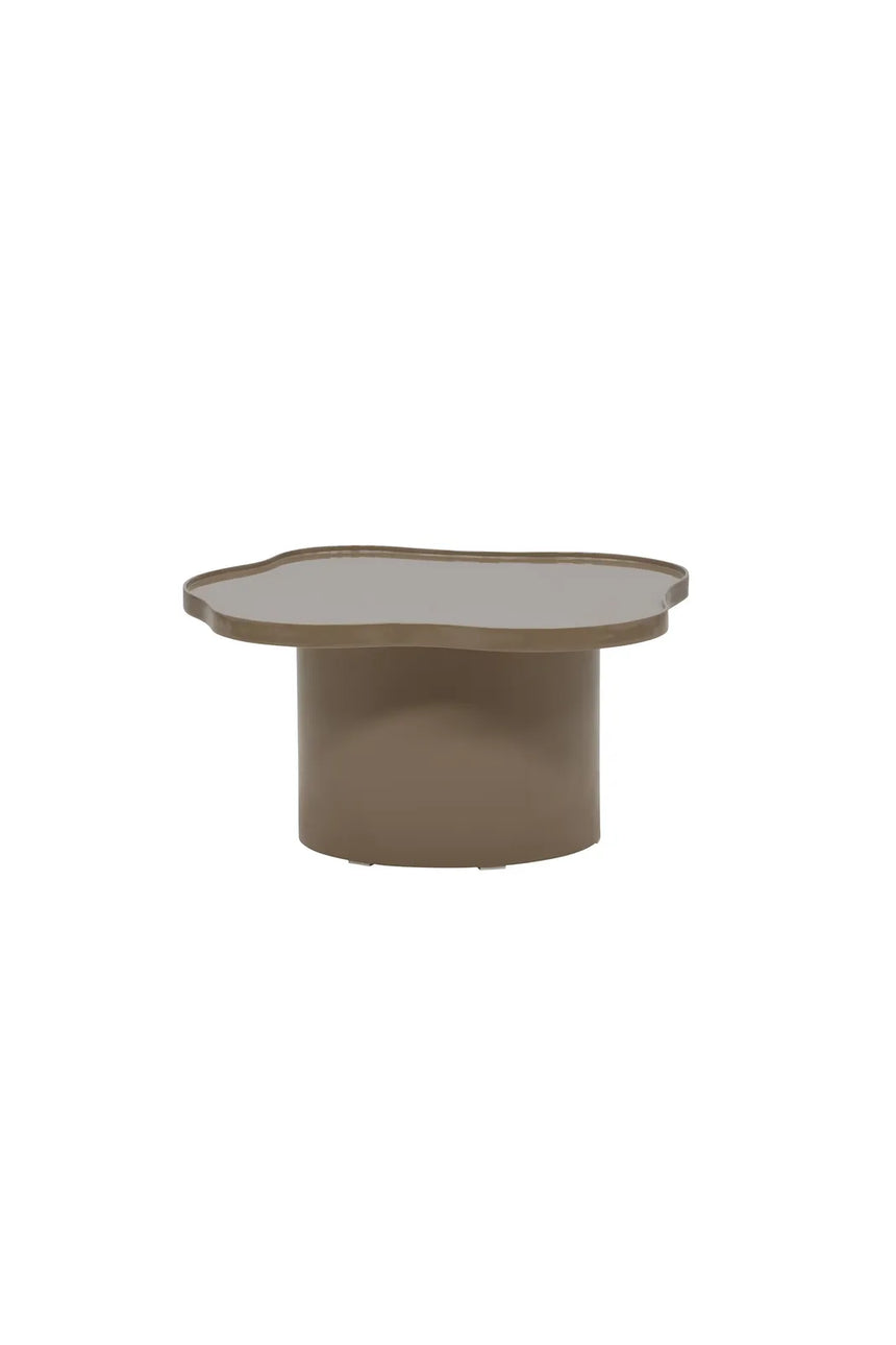 Couchtisch Ilse in glänzenden braun ø90 von Venture Home – Bild 3