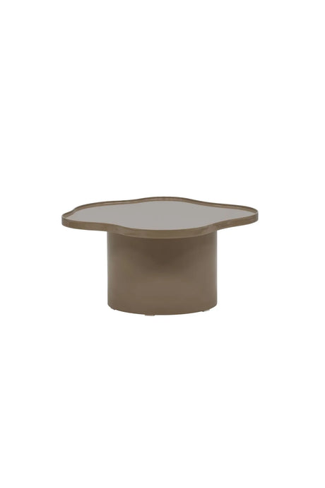 Couchtisch Ilse in glänzenden braun ø90 von Venture Home – Bild 4