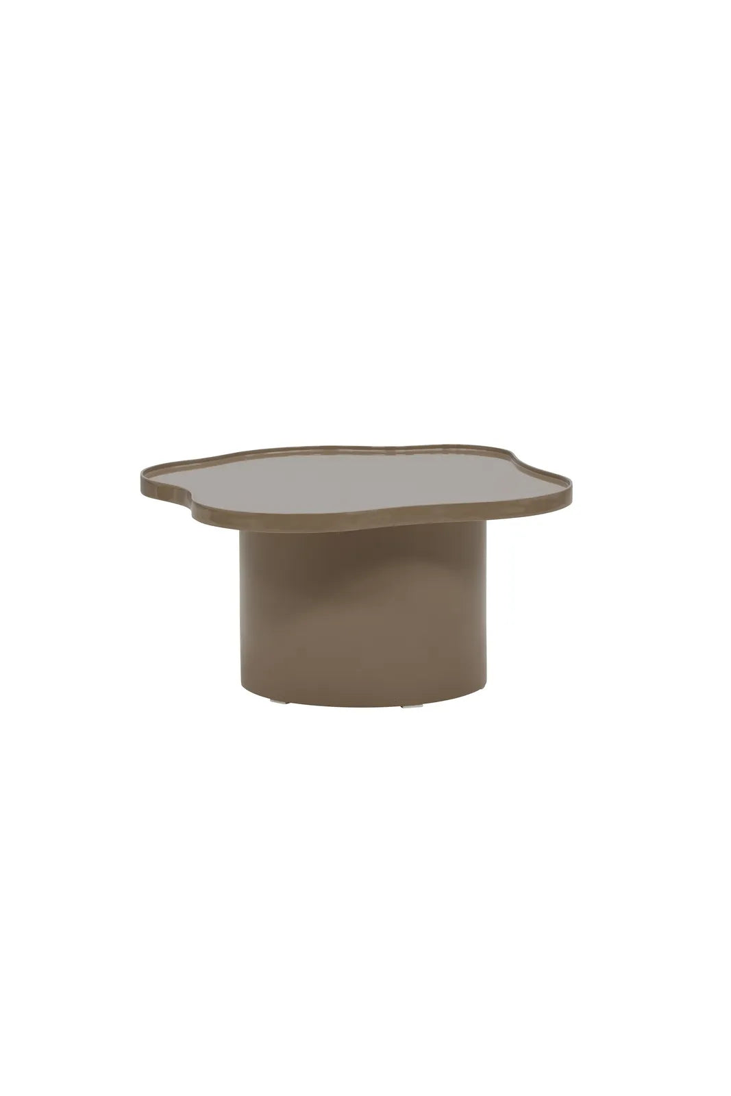 Couchtisch Ilse in glänzenden braun ø90 von Venture Home – Bild 5