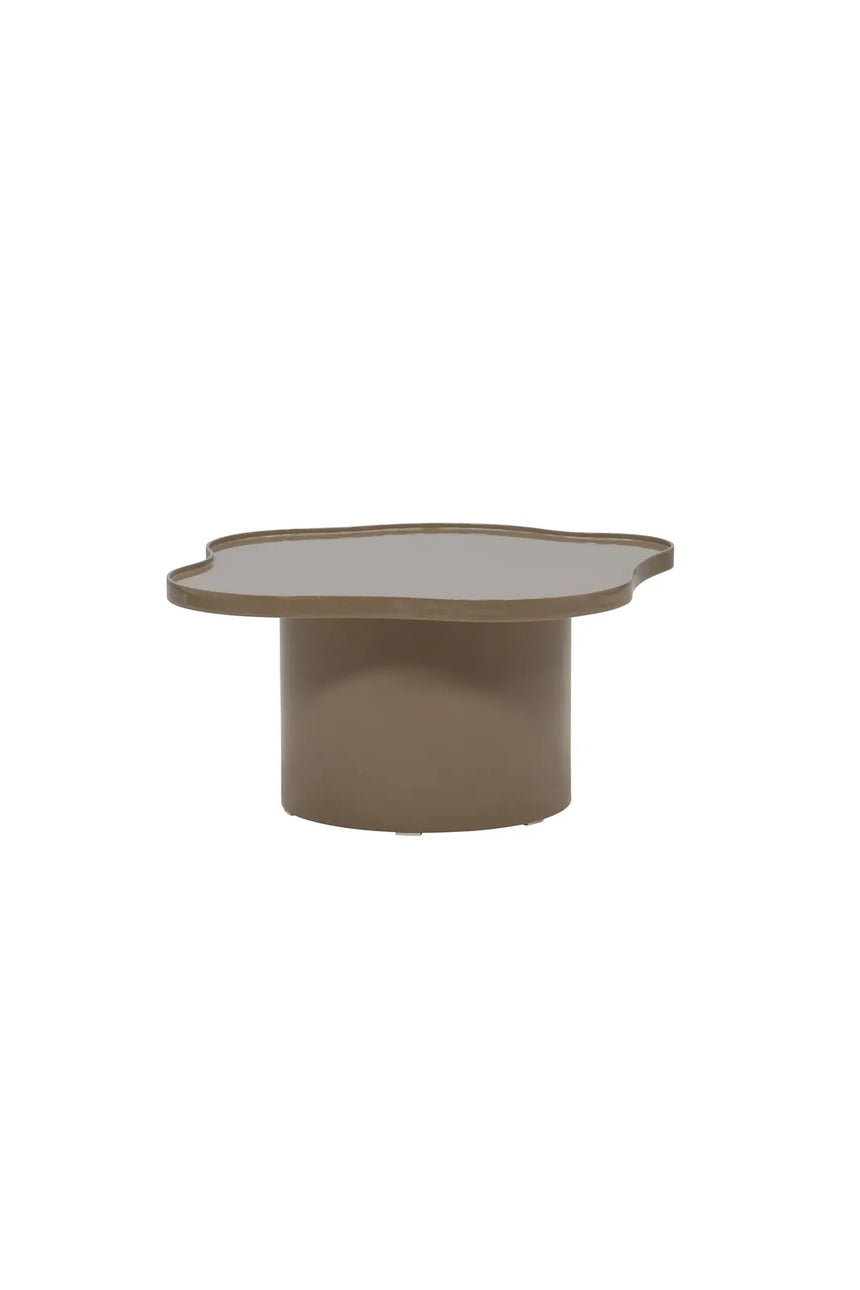 Couchtisch Ilse in glänzenden braun ø90 von Venture Home – Bild 6