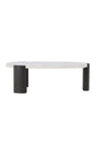 Couchtisch Kres mit beigem Steinlook, 71x125x40 cm von Venture Home – Bild 1