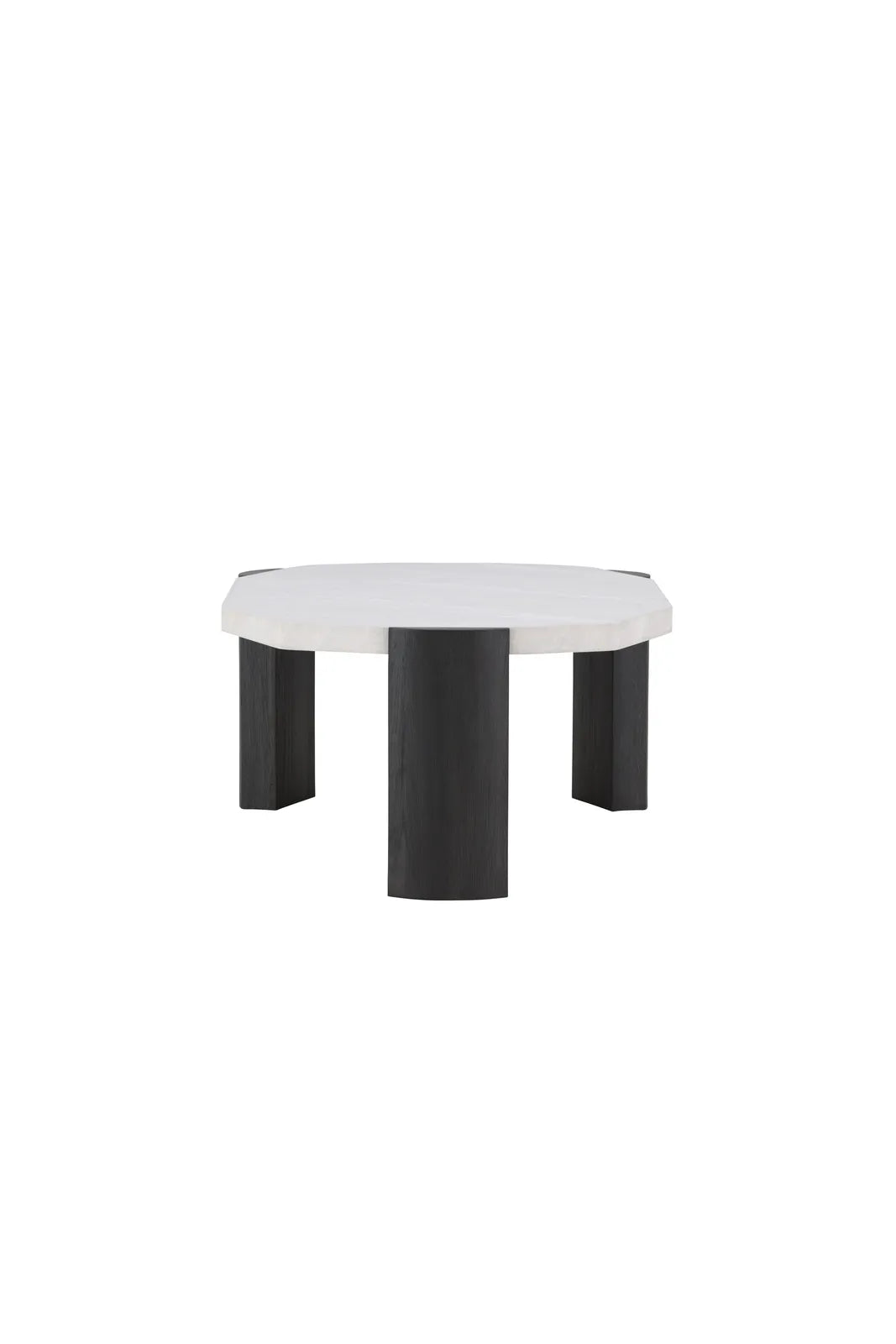 Couchtisch Kres mit beigem Steinlook, 71x125x40 cm von Venture Home – Bild 4