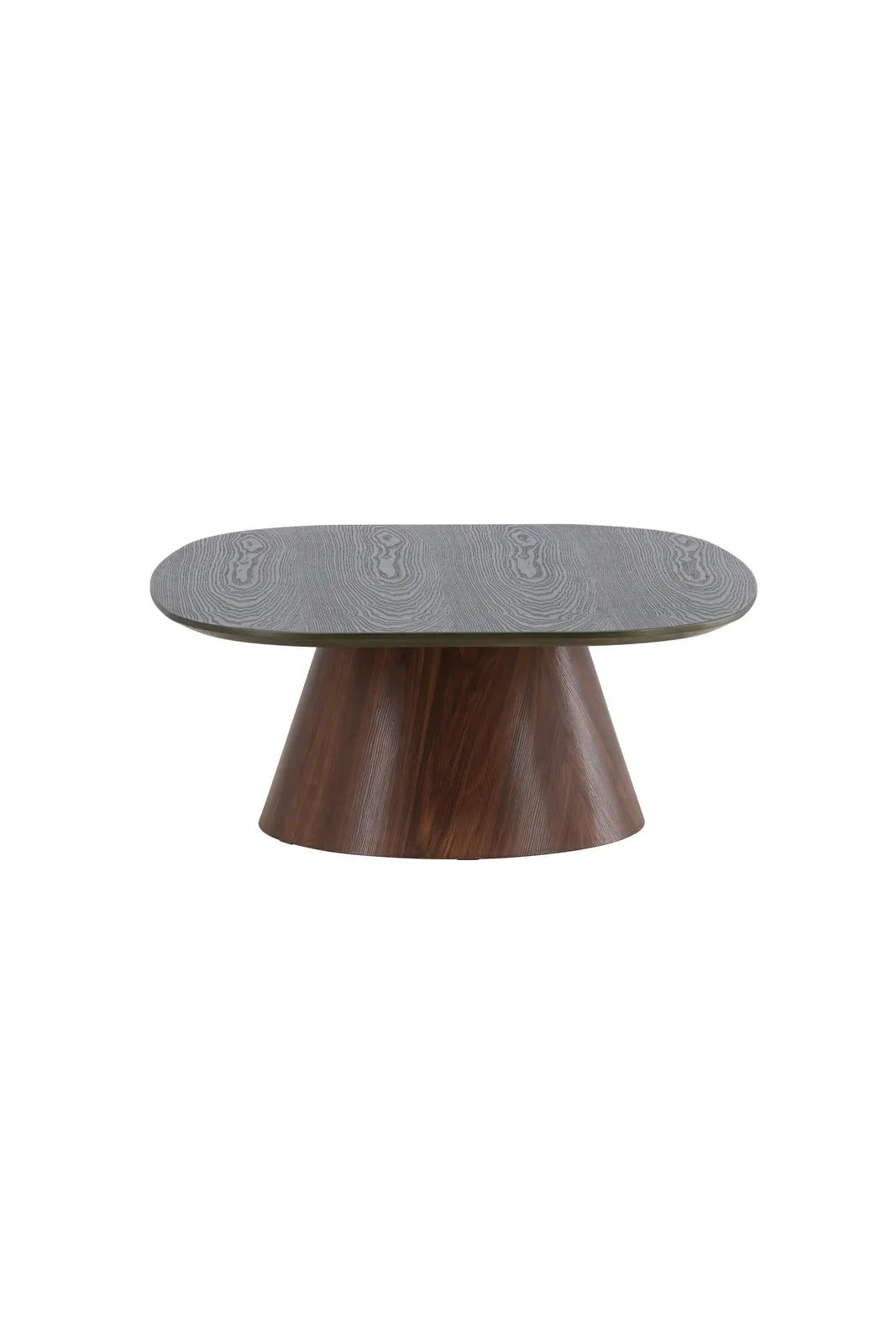 Couchtisch Lanzo mit Mokkalook und grüner Tischplatte, 92,5x120x39 cm von Venture Home – Bild 4