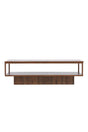 Couchtisch Maglehem in Walnussoptik, 60x130x40 cm von Venture Home – Bild 1