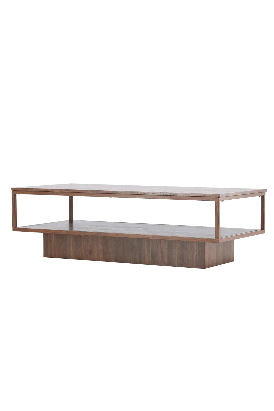 Couchtisch Maglehem in Walnussoptik, 60x130x40 cm von Venture Home – Bild 2