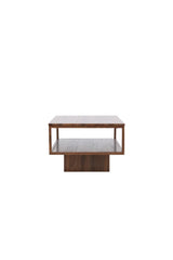 Couchtisch Maglehem in Walnussoptik, 60x130x40 cm von Venture Home – Bild 4