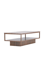 Couchtisch Maglehem in Walnussoptik, 60x130x40 cm von Venture Home – Bild 5