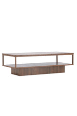 Couchtisch Maglehem in Walnussoptik, 60x130x40 cm von Venture Home – Bild 6