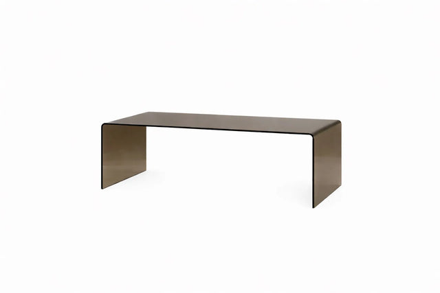 Couchtisch Telemark aus braunen Glas, 60x120x41 cm von Venture Home – Bild 3