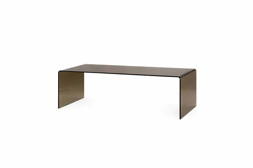 Couchtisch Telemark aus braunen Glas, 60x120x41 cm von Venture Home – Bild 3