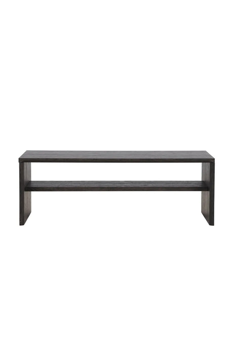 Couchtisch Telemarket in schwarz, 50x110x38 cm von Venture Home – Bild 1