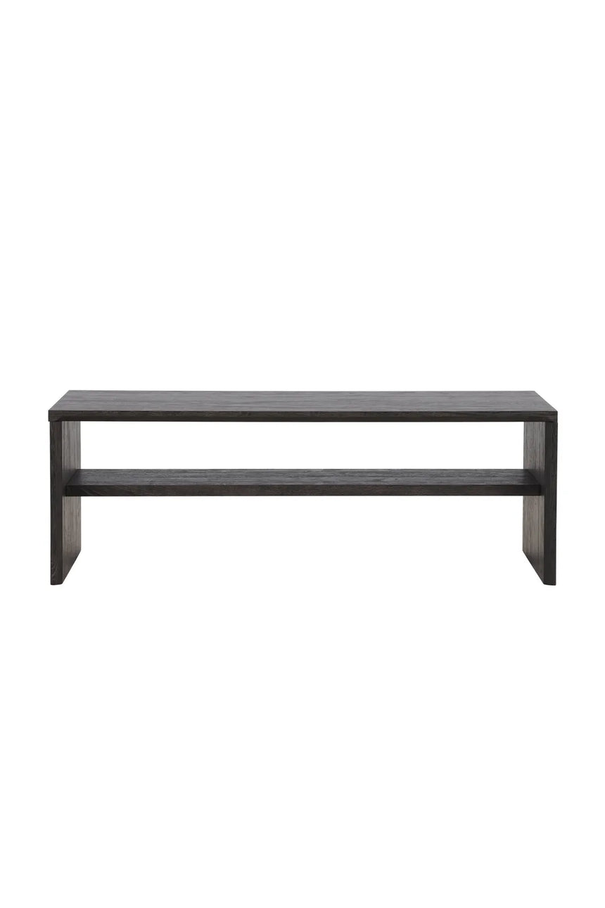 Couchtisch Telemarket in schwarz, 50x110x38 cm von Venture Home – Bild 1