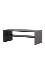 Couchtisch Telemarket in schwarz, 50x110x38 cm von Venture Home – Bild 2