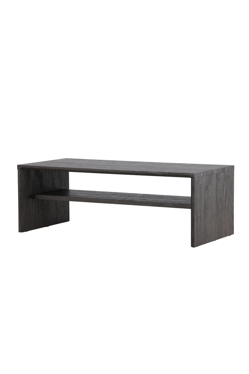 Couchtisch Telemarket in schwarz, 50x110x38 cm von Venture Home – Bild 2