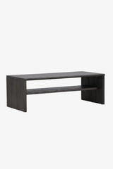 Couchtisch Telemarket in schwarz, 50x110x38 cm von Venture Home – Bild 6