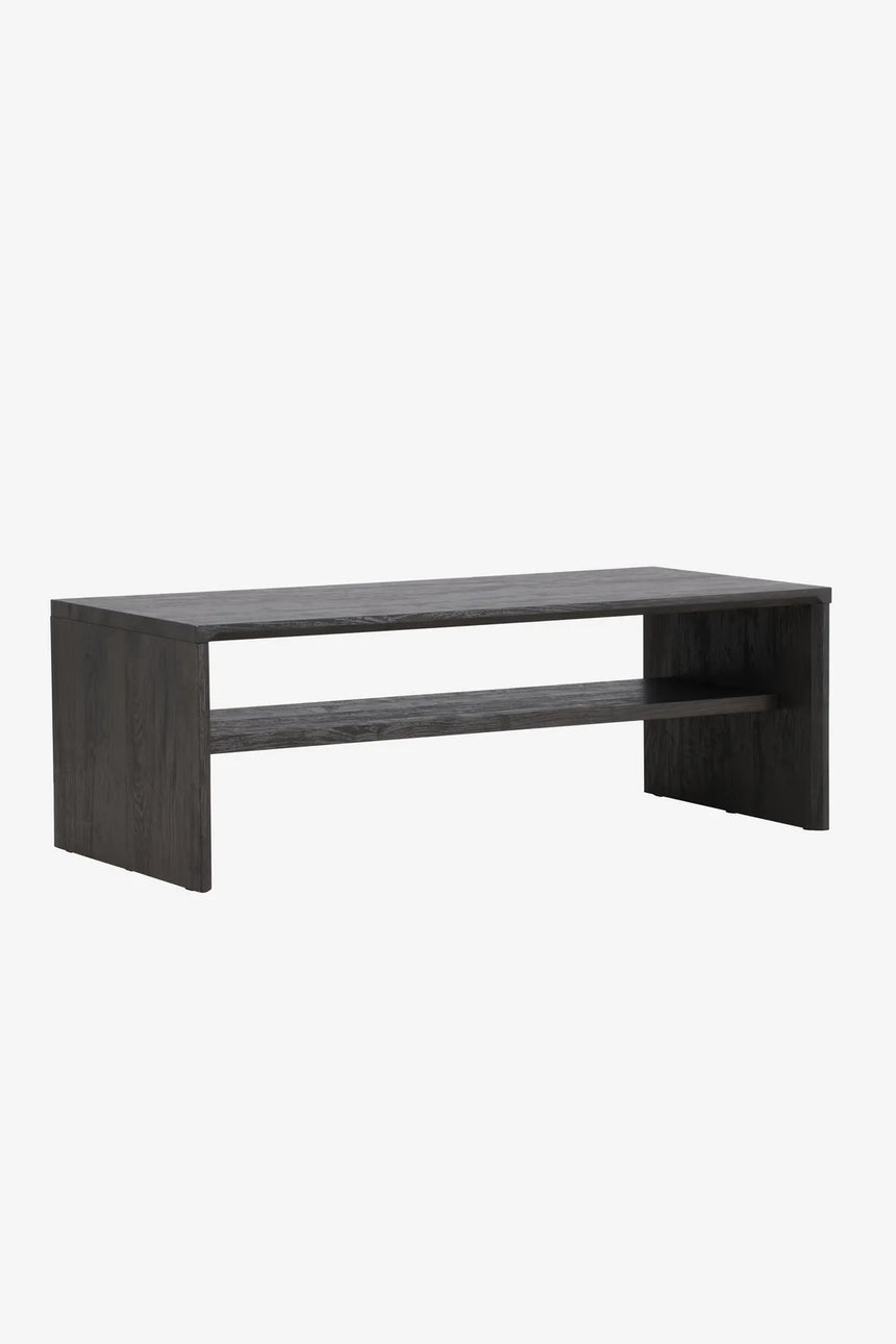 Couchtisch Telemarket in schwarz, 50x110x38 cm von Venture Home – Bild 6